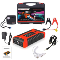 Пускозарядний пристрій Jumpstarter JX27 with Pump 99800 mAh + компресор – все в одному для вашого авто